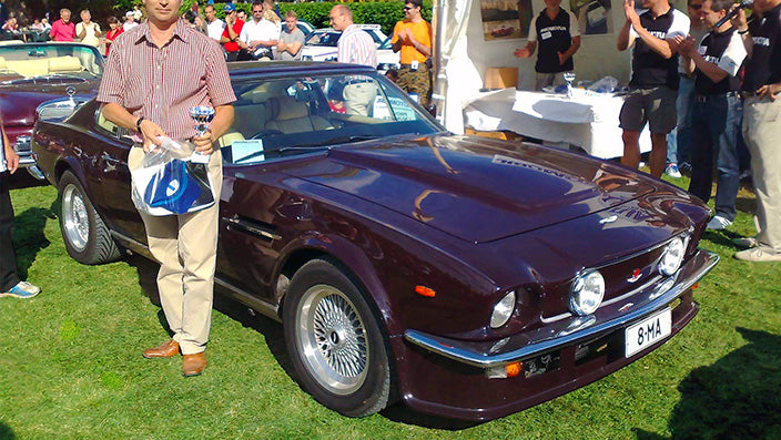 Aston Martin v8 Vantage concours awards
